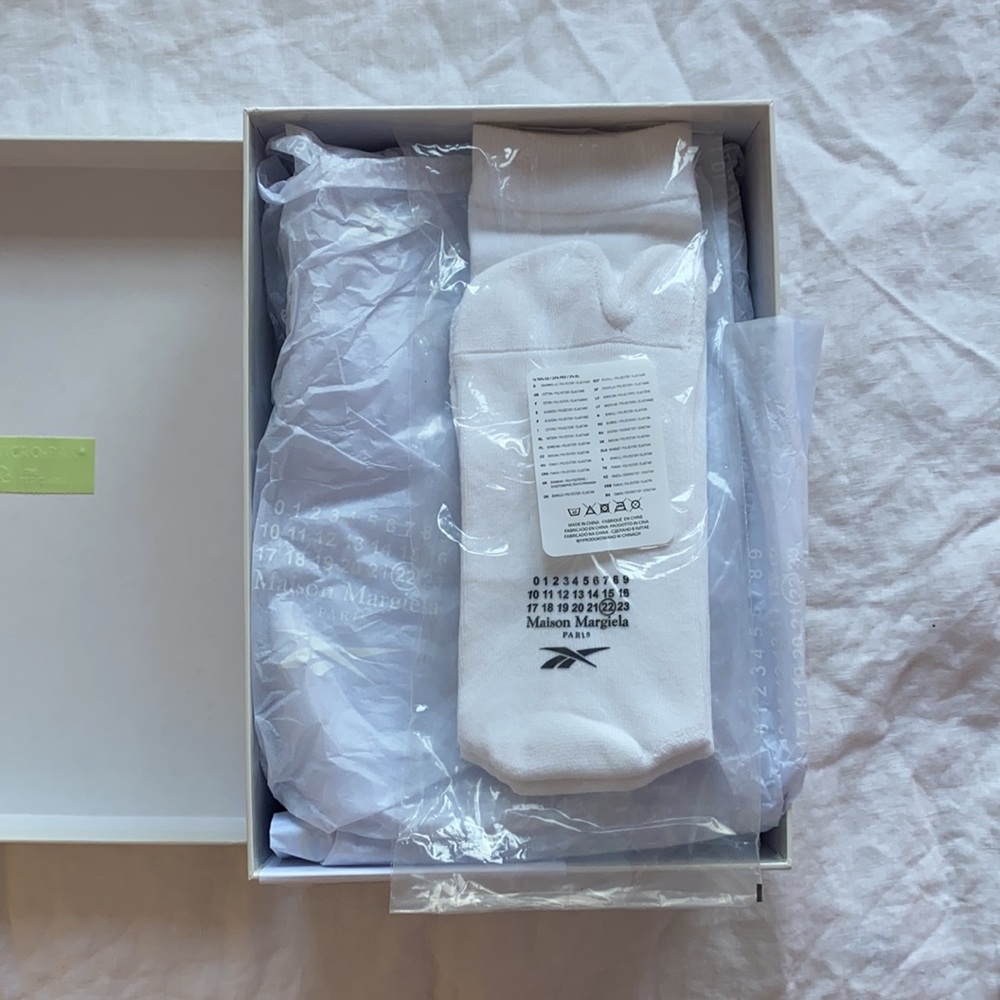 REEBOK x MARGIELA classic tabi sneakers Grey - Picture 5 of 6
